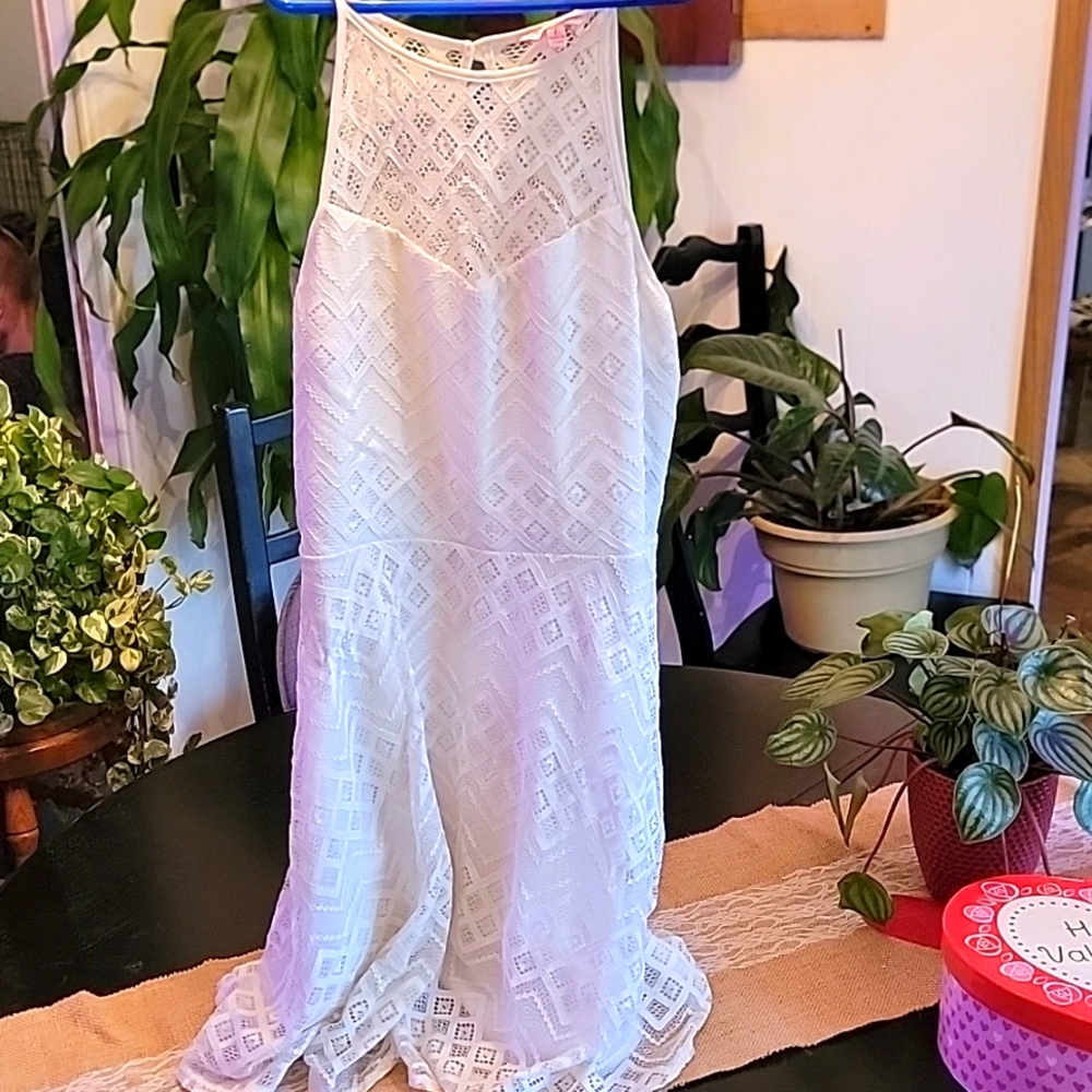 White dress